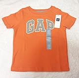 【babyGAP】70cmオレンジGAPロゴ半袖Tシャツ407245066 0612