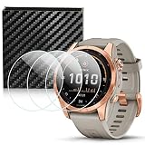AWINNER Garmin Fenix 7Sガラス対応 スクリーンプロテクター強化ガラス Fenix 7S 42mm/7S Solar/7S Sapphire Solar 用 3個パック