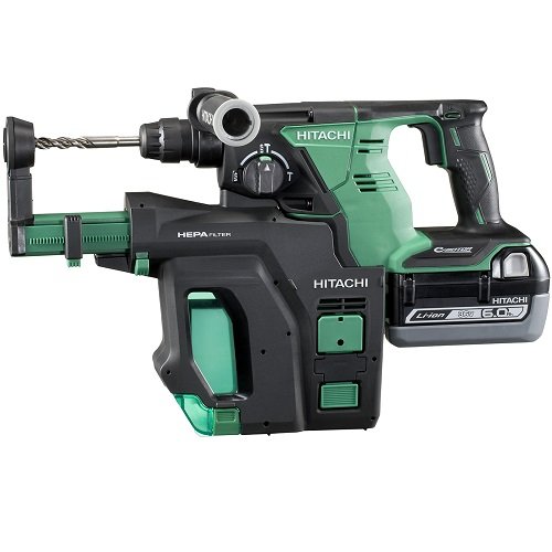 Hitachi Koki 36V cordless rotary hammer drill rechargeable 6.0Ah