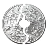 Fypon CM32RO2 31 7/8OD x 5 3/4ID x 2 3/16P Rochelle Ceiling Medallion, 2 Piece by Fypon