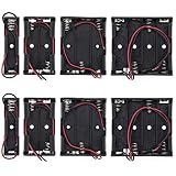 単3電池用ケース 8個セット 1.5V ボックス 1本 2本 3本 4本 リード線付き バッテリーホルダー