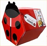 数量限定　サッシーの限定販売ギフトボックス　レディバグ　可愛いベビーラトル　歯固め　チャイムボール　おもちゃがいっぱい　出産祝いや贈り物にどうぞ