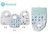 aden + anais (エイデンアンドアネイ) スタイ よだれかけ 3枚セット スナップ ビブ 出産祝い 【並行輸入品】 T Kindred