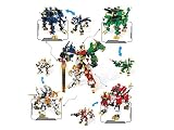 TAKUMI 4 IN 1変形ロボット　積み木　組み立て式 子供　プレゼント　おもちゃ（怪獣）