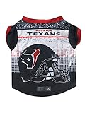 NFL Houston TexansペットパフォーマンスTシャツ、スモール