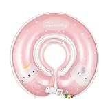 MRZD　ベビー用浮き輪　スポーツ知育用具　うきわ首リング (ピンク)