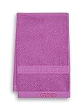 GUND Bear Essential Ringspun Hand Towel, Raspberry, 16'' By 26'' by GUND