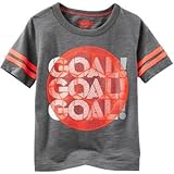 OSHKOSH(オシュコシュ) バーシティサッカーティ グレー トップス半袖Tシャツ 24ヶ月【並行輸入】