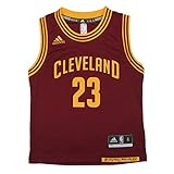 Cleveland Cavaliers James # 23 – Youth ProfessionalジャージTop L / 7 – 6 xダークレッド