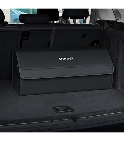 Amazon.co.jp: ステップ ワゴン 車 トランク 収納 ボックス 蓋付き RP8
