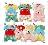 ベビー赤ちゃん　新生児連体服 カバーオール G ( 80-90-95cm)各サイズ一枚ずつ 【3点】