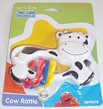 Sesame Street Beginnings BPA Free Baby Cow Rattle by Sesame Street [並行輸入品]