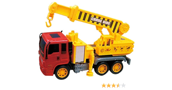 Amazon フリクション走行クレーン車 フリクションカー おもちゃ