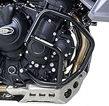 R&G(アールアンドジー) アドベンチャーバー ブラック TIGER800 [タイガー](11-) RG-AB0004BK