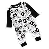 Prettyia キッズ　ベビー服　綿　通気性　部屋着　ベビーロンパース　ボディースーツ　贈り物　4サイズ選べ - 100