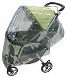 Sashas Rain and Wind Cover - Large Full Size Single Stroller - Stroller Not Included by Sasha Kiddie