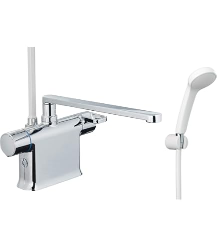 Amazon | KVK デッキ形サーモスタット式シャワー混合水栓 KF3011T