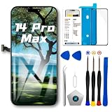 SIMDOG iPhone 14 Pro Max スクリーン交換キット 6.7インチ、フルHD LCD ディスプレイ 3D タッチスクリーン デジタイザー フルアセンブリ + 修理ツール + スクリーンプロテクター