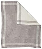 Pehr Designs Side Kick Quilted Muslin Blanket - Pebble [並行輸入品]