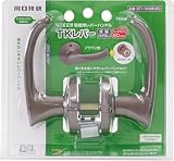 川口技研 取替用レバーハンドル TKレバー 空錠 ブラウン DT1-1M-MB(60)