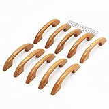 Weichuan 10pcs木製引き出しノブプルハンドル – キッチンキャビネット家具ドレッサーワードローブ食器棚引き出しノブプルハンドル(合計長: 4 – 5 / 8インチhole-to-hole距