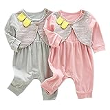 MAOMAO　新生児　ベビー服 カワイイ ジャンパー　ロンパース　アウター　男女兼用　春　2セット　90