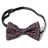 MHA　ハート柄の蝶ネクタイ　20050 (-, C.レッド)