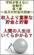 学校が教えない金融学－毎月の貯金の現実: 収入より重要な貯金の必須知識ポケットブック 学校が教えないお金の基本学習 (Studio風鈴亭文庫)