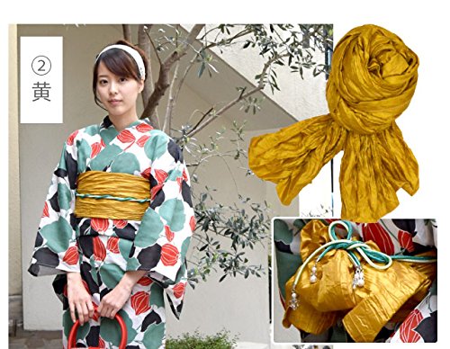 浴衣帯選べる10色兵児帯シャーリング光沢のある華やかさ三尺パステルspo07 E 1 生成り Samurai Buyer提供購買日本購物網站商品的服務 擁有海外特派員 日本留學生也能快速安全地收到商品