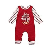 (プタス)Putars ベビー服 子供服 ロンパース 男の子 女の子 長袖 クリスマス MY FIRST CHRISTMAS 可愛い 秋 冬 新生児 歩行服 出産お祝い 記念日 プレゼント 0-18ヶ