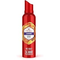 Amazon | Old Spice Amber 0% Gas Deodorant Body Spray - For