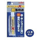 AX-038 セメダイン 超多用途接着剤 スーパーXクリア 20ml×5本