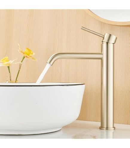 Amazon | カクダイ ビールサーバー型水栓 トール ゴールド 721-240-G