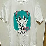 しまむら 初音ミク 半袖 シャツ サイズL