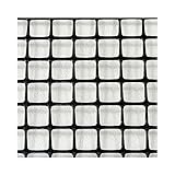 プラスチックネット トリカルネット MS-1 黒 幅100cm×長さ50ｍ巻 目合い25×25mm JQ5 《メーカー直送品》