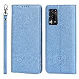 ZTE Libero 5G II A103ZT ケース 手帳型 zte libero 5g ii カバー zte リベロ 5g ii 手帳ケース zte libero 5g 2 手帳型ケース a103zt case Zouzt PUレザー製 ストラップ付き ベルトなし スタンド カード収納 マグネット 耐衝撃 滑り止め 5色 ブルー
