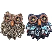 Amazon | ブローチ 梟 フクロウ ふくろうブローチ 動物 日本