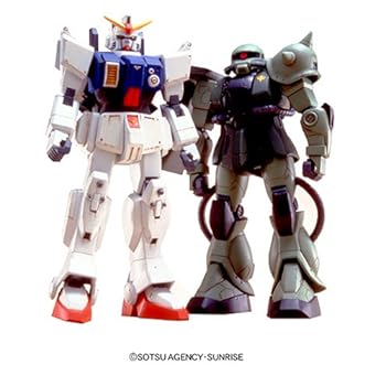 RX-79 ガンダム VS MS-06J ザクII