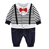 Linyuan 良質 Newborn Baby Clothing Sets Rompers Long Sleeve Jumpsuits カバーオール LT23