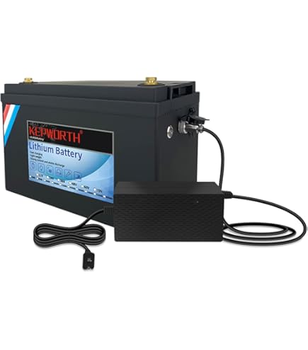 Amazon.co.jp: KEPWORTH 12V 120Ah LiFePO4バッテリーディープ
