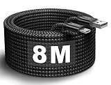 USB Type C ケーブル [超長い 8m 充電のみ] CLEEFUN タイプC ケーブル 長い