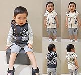 (ブーマート)BooMart 【BooMart】ブーマート ウエスタン ライダースベスト 80cm/90cm/95cm 80 ベージュ