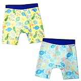 (サックス/90cm) ベビー スイムパンツ 水着 スイムウエア Whole ホール 男の子 UVカット加工 さかな 男児 ベビー