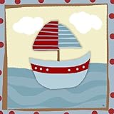 Green Leaf Art Baby Boats 2 Canvas Art [並行輸入品]