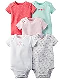 カーターズ Carter's ボディスーツ 半袖 5枚組 綿100% 5-Pack Original Bodysuits 18M (78-83cm) [並行輸入品]