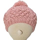 2016年 秋冬 UZULAND ウズランド ニット帽 ピンク◇50-54cm