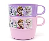 Disney Frozen Kid Plastic Handle Cup 2P 042721. [並行輸入品]