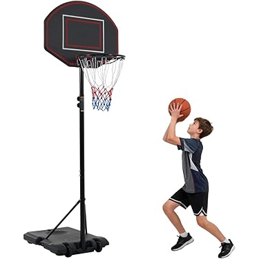 廃番品⭐️ポータブル　バスケットゴール Amazon.co.jp 最新リリース: バスケットボールポータブルボード の新着