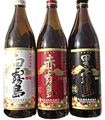 Amazon.co.jp: 赤霧島1800ml+黒霧島1800mlギフトセット : 食品