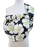 Cuby ベビースリング ベビーキャリア 抱っこひも　多種多様な色　新生児０-２４ヶ月 (花)